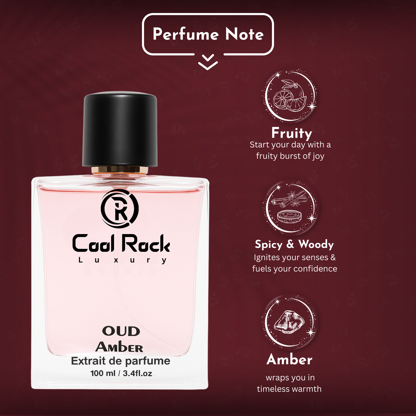 OUD Amber Unisex Perfume 100ml
