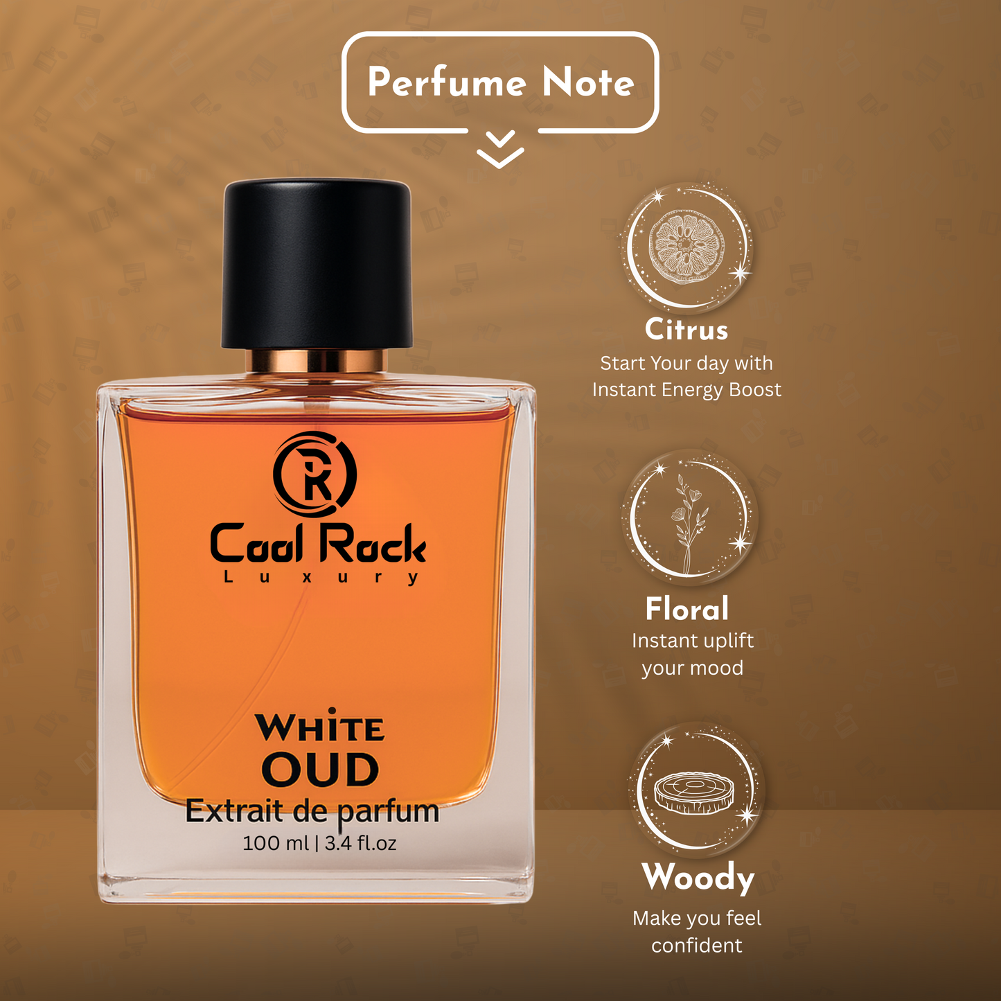 White OUD Perfume - 100ml