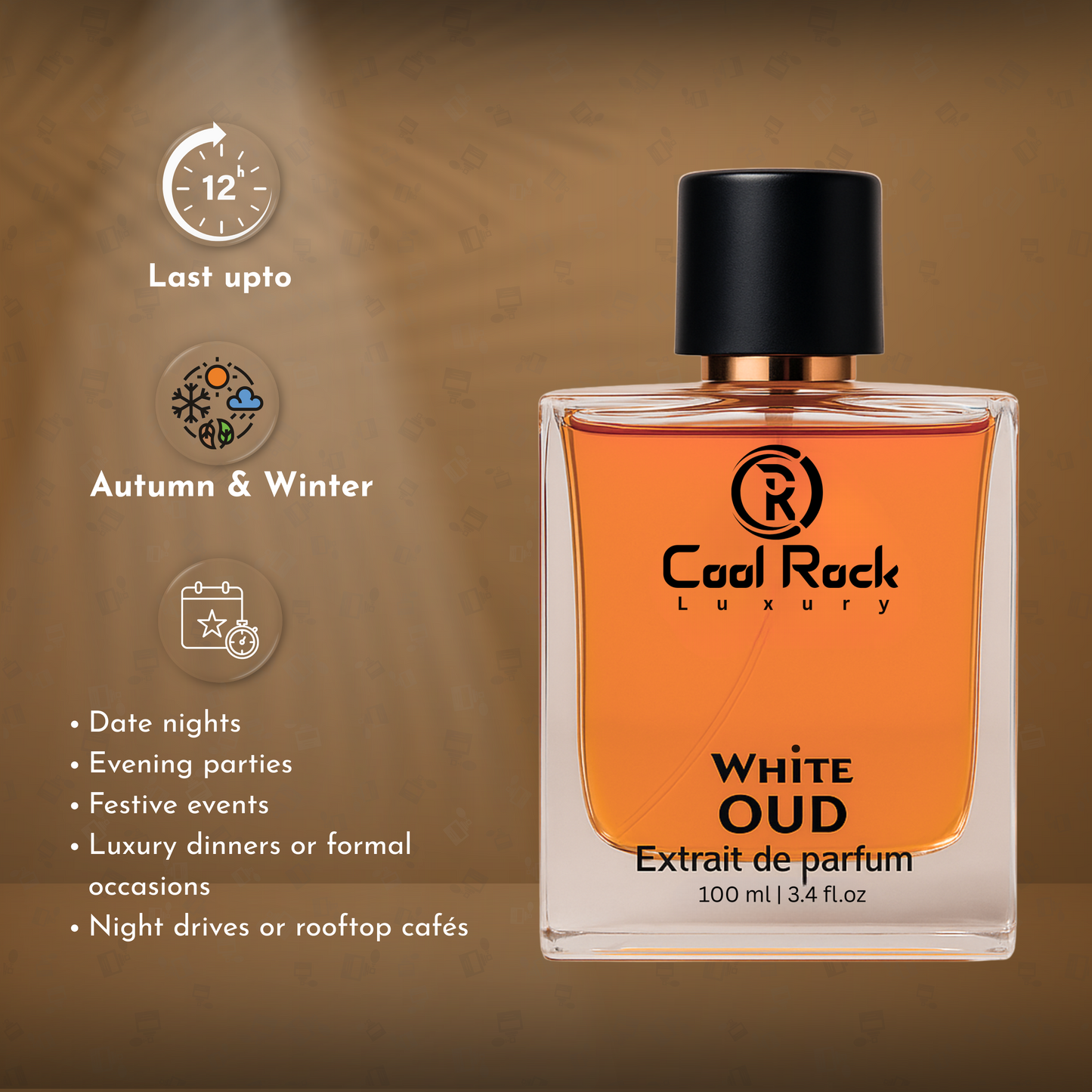 White OUD Perfume - 100ml