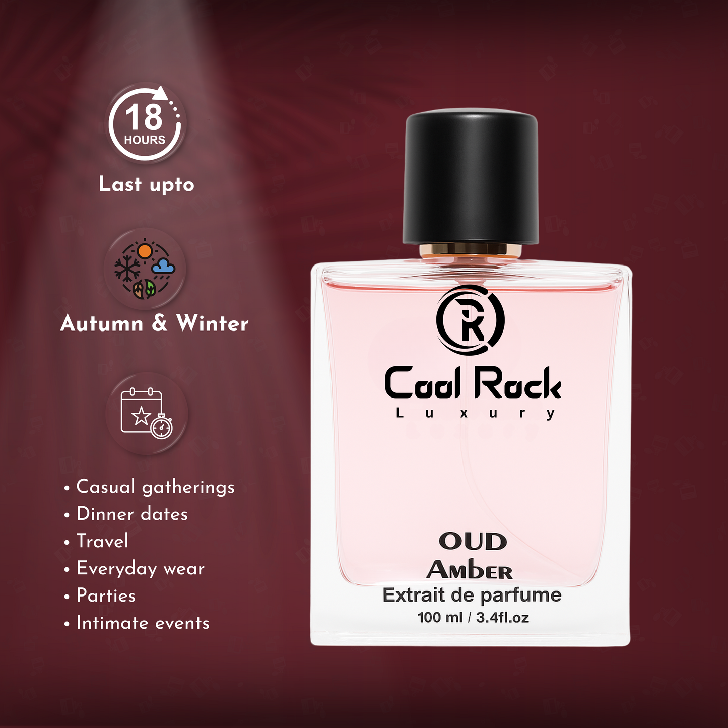 OUD Amber Unisex Perfume 100ml