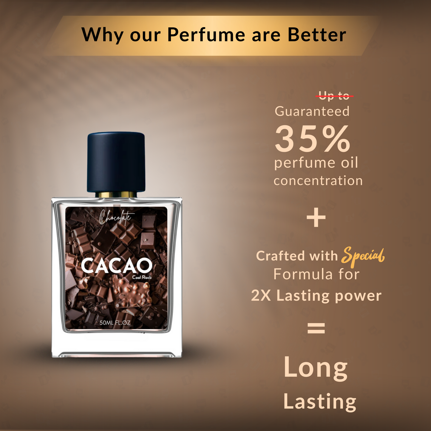 Chocolate eau de Parfum - Cool Rock Cacao