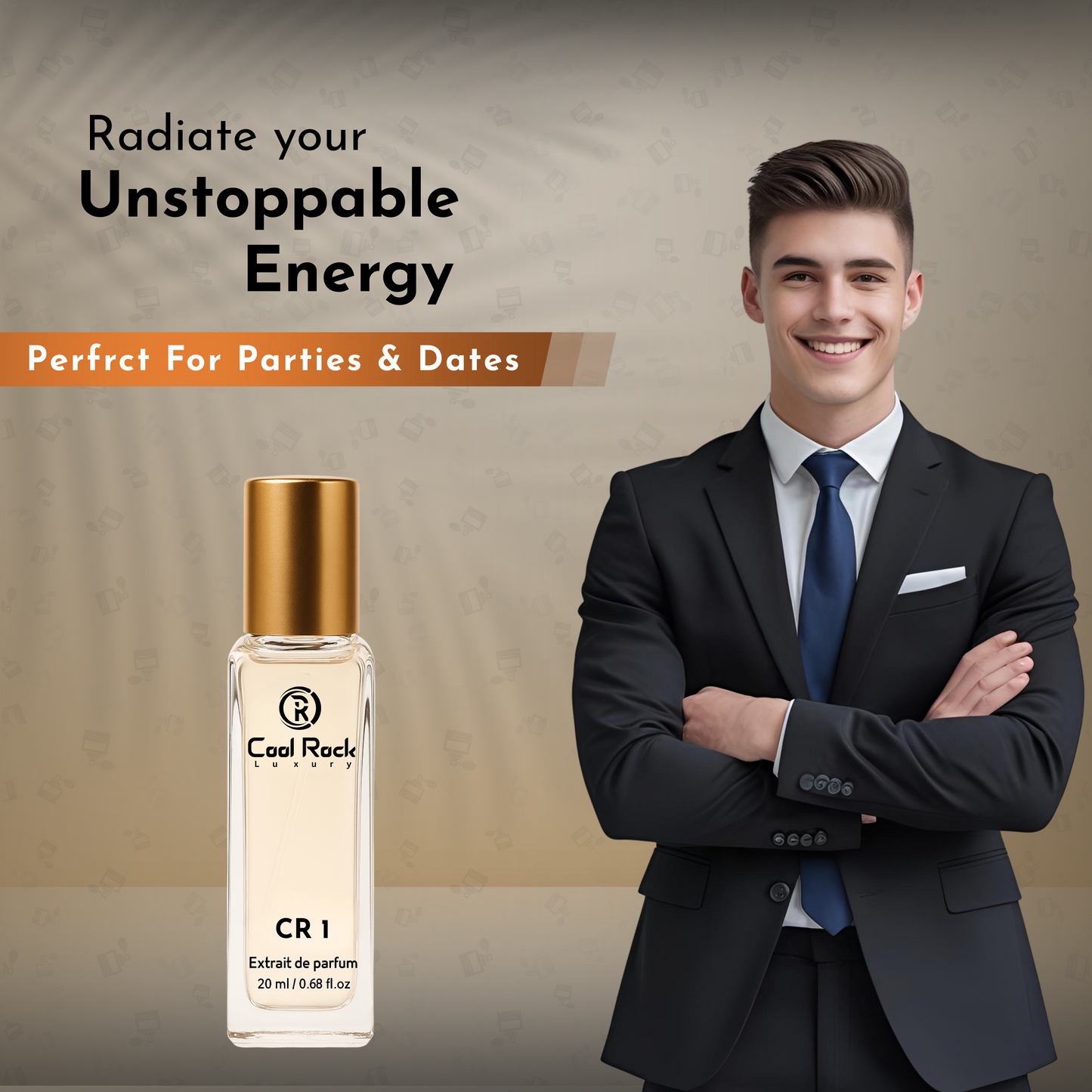 CR 1 Extrait de parfum Unisex Perfume - 20ML
