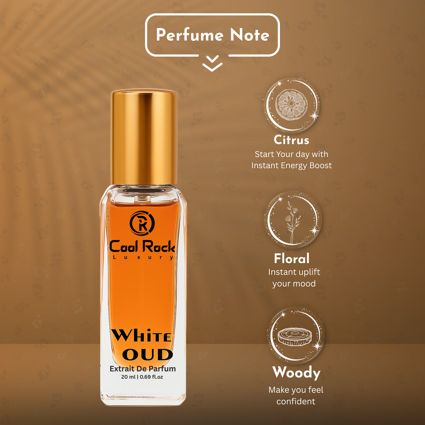 White OUD Perfume - 20ml