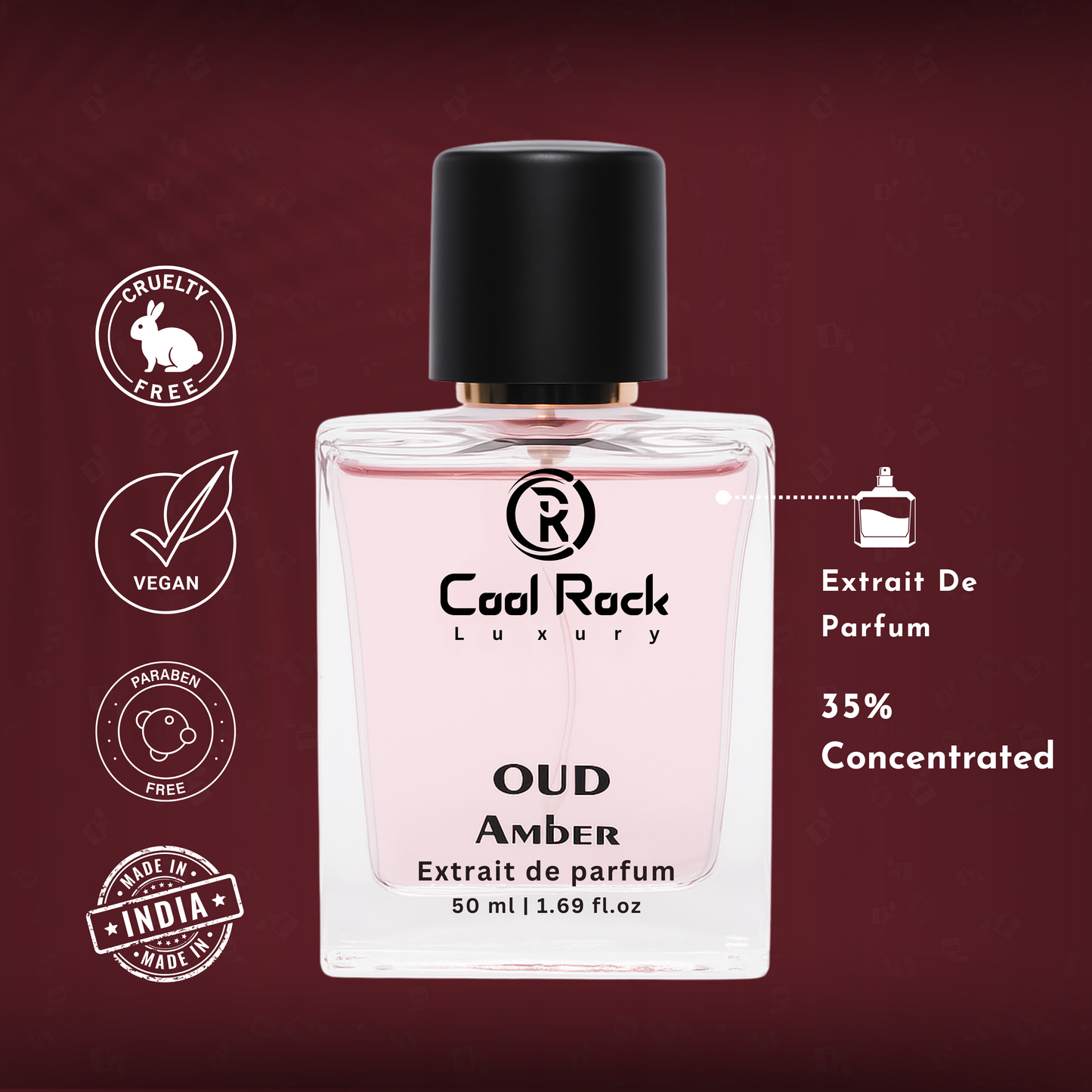 OUD Amber Unisex Perfume 50ml