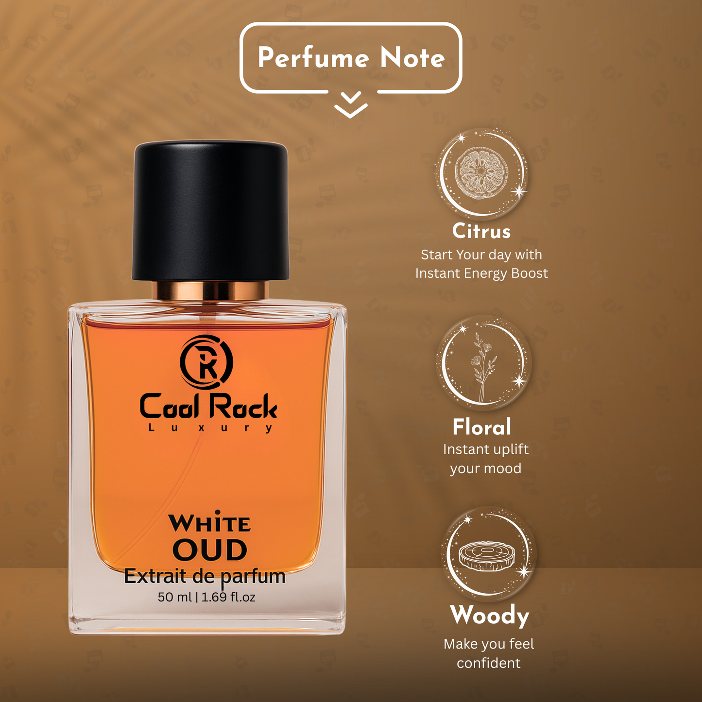 White OUD Perfume - 50ml