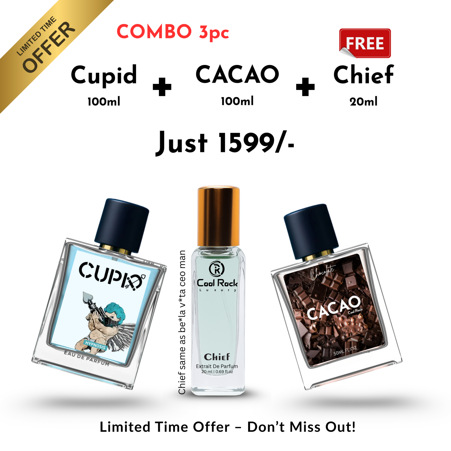 Cupid + Cacao Combo Pack 2 piece – Limited Offer!