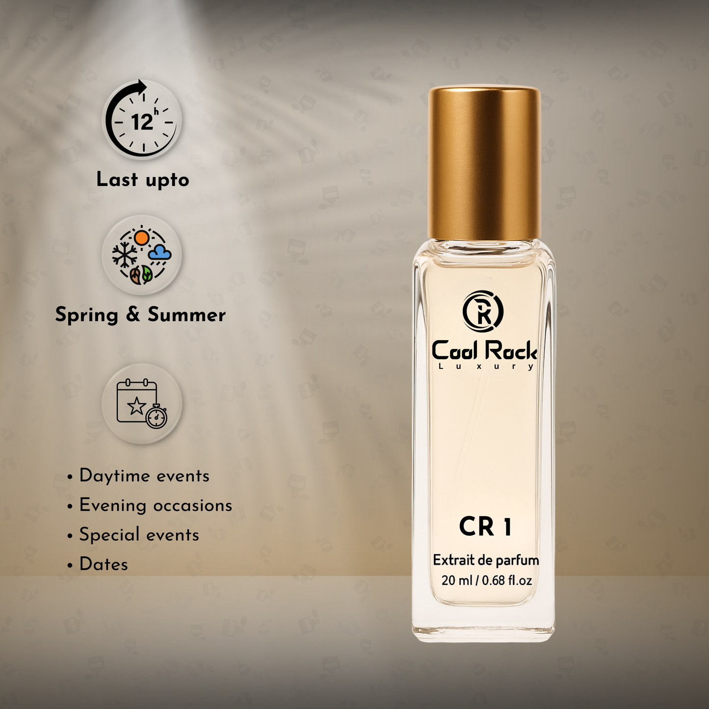 CR 1 Extrait de parfum Unisex Perfume - 20ML