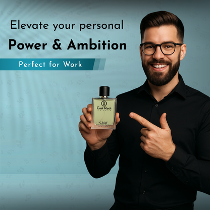 Luxury Perfume Combo – Cool Rock CUPID &  Chief  + 3 Free 5ml perfume Samples
