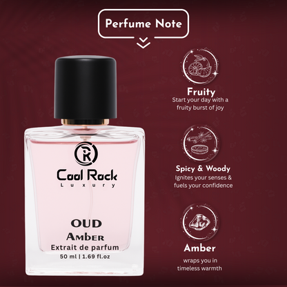 OUD Amber Unisex Perfume 50ml