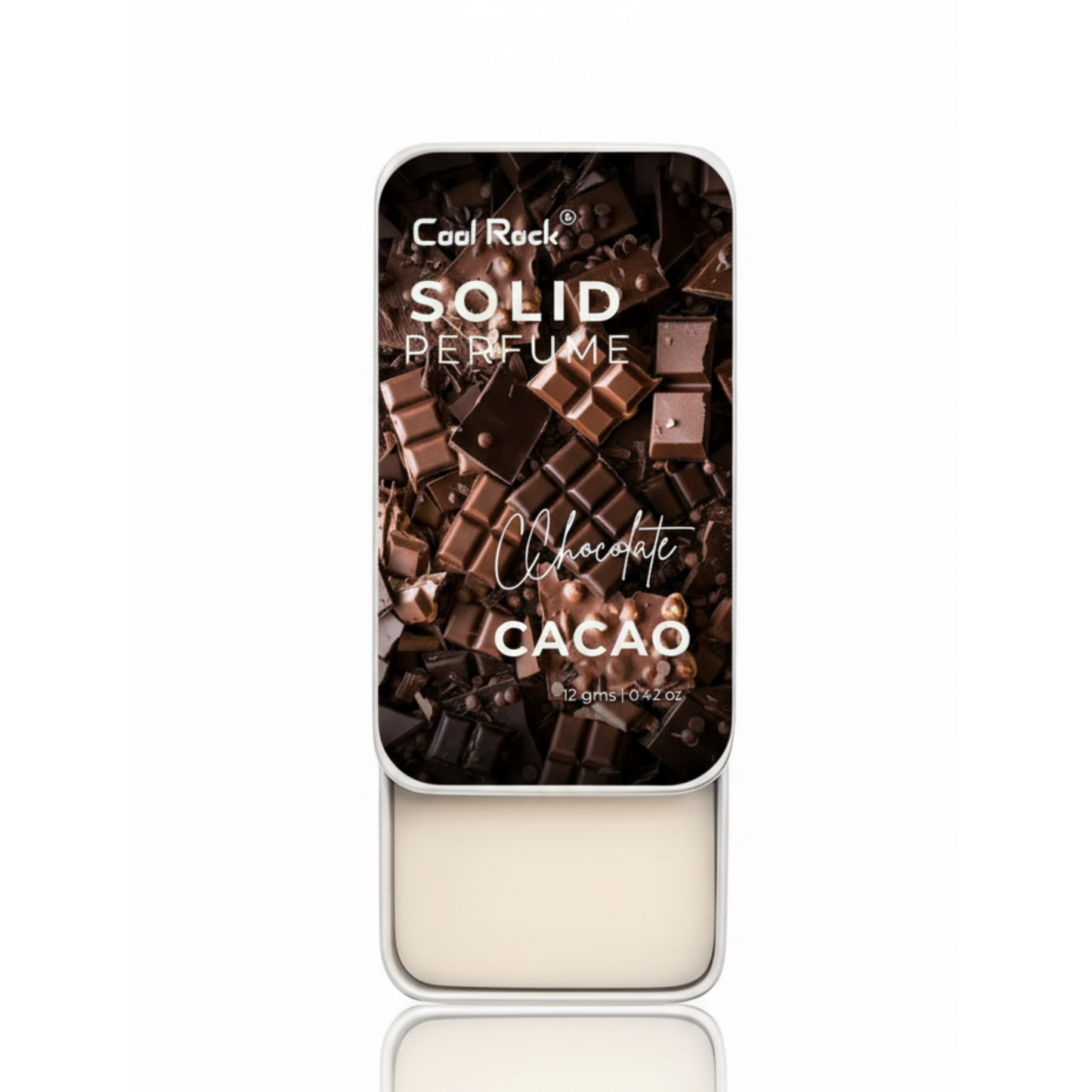 Cool Rock Solid Perfume Combo – Flora & Chocolate Cacao | Long Lasting Solid Wax Perfume for Men & Women | Alcohol-Free (12g Each)