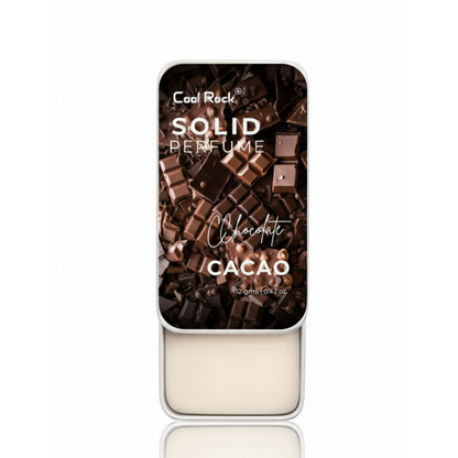Cool Rock Solid Perfume Combo – Flora & Chocolate Cacao | Long Lasting Solid Wax Perfume for Men & Women | Alcohol-Free (12g Each)