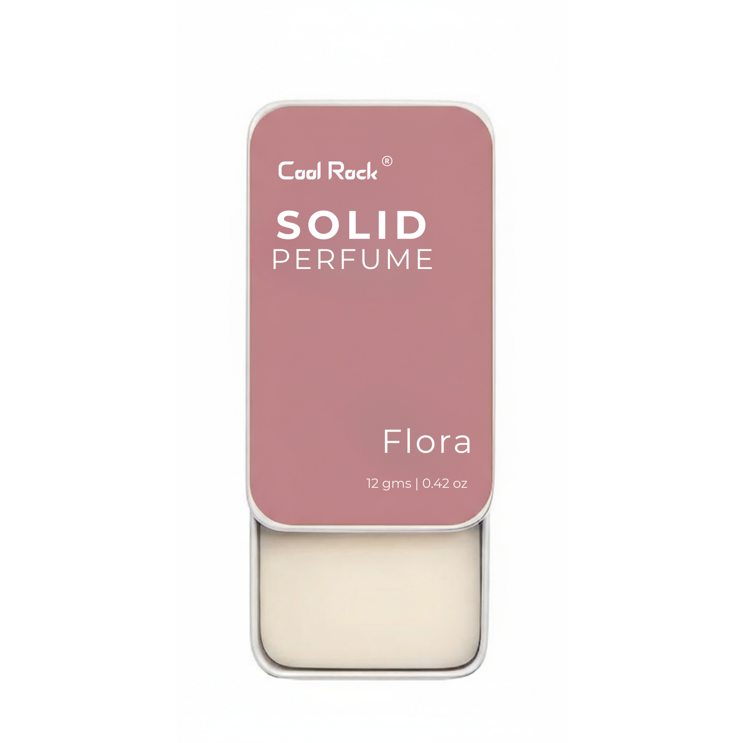 Cool Rock Solid Perfume Combo – Flora & Chocolate Cacao | Long Lasting Solid Wax Perfume for Men & Women | Alcohol-Free (12g Each)